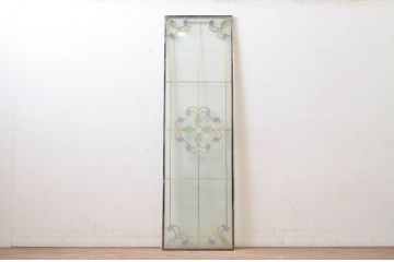 未使用品　万華鏡(まんげきょう)　デットストック品のステンドグラス(建具、ドア、窓、照明、衝い立て、衝立、つい立て)(定価約17万3千円)(R-074411)