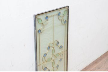 未使用品　万華鏡(まんげきょう)　デットストック品のステンドグラス(建具、ドア、窓、照明、衝い立て、衝立、つい立て)(定価約10万4千円)(R-074428)