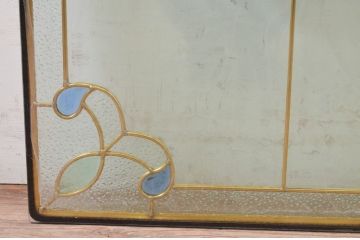 未使用品　万華鏡(まんげきょう)　デットストック品のステンドグラス(建具、ドア、窓、照明、衝い立て、衝立、つい立て)(定価約12万4千円)(R-074429)