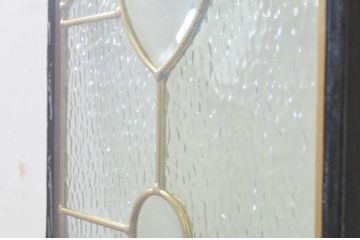 未使用品　花の滴(はなのしずく)　デットストック品のステンドグラス(建具、ドア、窓、照明、衝い立て、衝立、つい立て)(定価約7万5千円)(R-074435)
