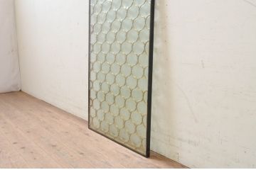 未使用品　陽炎(かげろう)　デットストック品のステンドグラス(建具、ドア、窓、照明、衝い立て、衝立、つい立て)(定価約12万円)(R-074441)