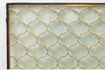 未使用品　陽炎(かげろう)　デットストック品のステンドグラス(建具、ドア、窓、照明、衝い立て、衝立、つい立て)(定価約12万円)(R-074441)