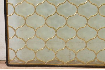 未使用品　陽炎(かげろう)　デットストック品のステンドグラス(建具、ドア、窓、照明、衝い立て、衝立、つい立て)(定価約12万円)(R-074441)