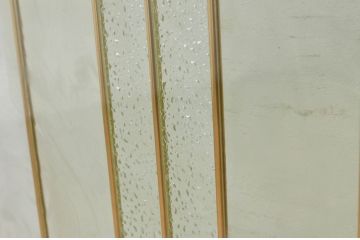 未使用品　宇宙ステーション(うちゅうステーション)　デットストック品のステンドグラス(建具、ドア、窓、照明、衝い立て、衝立、つい立て)(定価約10万4千円)(R-074444)