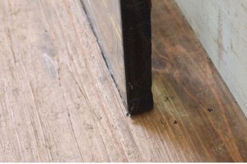 未使用品　青ダイヤ(あおダイヤ)　デットストック品のステンドグラス(建具、ドア、窓、照明、衝い立て、衝立、つい立て)(定価約9万6千円)(R-074445)
