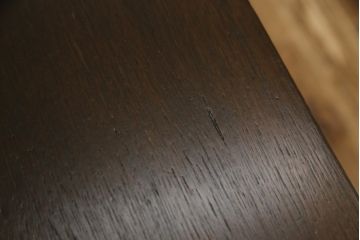 和製アンティーク　ナラ材　使い込まれた風合いが味わい深い両袖机(ニーホールデスク、ワークデスク、オフィスデスク、在宅ワーク、在宅用)(R-074468)
