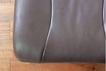 中古　ドイツ高級ブランド　himolla(ヒモラ)　model.7560　本革(レザー)　ゼロストレスチェア　ゆったりとした座り心地が魅力的なリクライニングソファとオットマンのセット(アームチェア、リクライニングチェア、リクライナー、シングルソファ、回転チェア、1人掛け、1P、フットスツール)(R-074475)