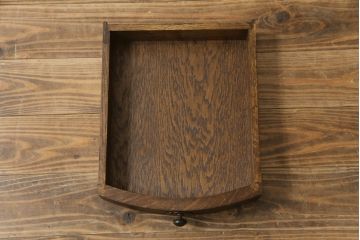中古　美品　オランダ民芸家具　ネザーランズ・フォークロア　オーク材　クラシカルな佇まいが魅力的なコンソールテーブル(サイドテーブル、花台、飾り台)(R-074476)