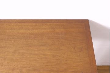 中古　KOSUGA(コスガ)　キャスター付きで便利なバタフライサイドテーブル(エクステンションテーブル、バタフライテーブル、キッチンワゴン、トロリー)(R-074477)