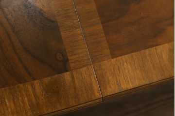 中古　特注　DREXEL HERITAGE(ドレクセルヘリテイジ)　品のある佇まいが魅力的なエクステンションローテーブル(リビングテーブル、センターテーブル、エクステンションテーブル、4人掛け、6人掛け、8人掛け)(R-074479)