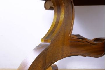 中古　美品　DREXEL HERITAGE(ドレクセルヘリテイジ)　ESPERANTO(エスペラント)　八角形天板がお洒落なエクステンションテーブル(ダイニングテーブル、食卓、4人掛け、6人掛け、ドローリーフテーブル、オクタゴンテーブル)(R-074480)