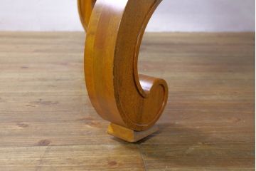 中古　美品　DREXEL HERITAGE(ドレクセルヘリテイジ)　ESPERANTO(エスペラント)　八角形天板がお洒落なエクステンションテーブル(ダイニングテーブル、食卓、4人掛け、6人掛け、ドローリーフテーブル、オクタゴンテーブル)(R-074480)