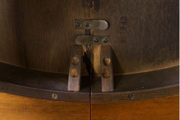 中古　美品　DREXEL HERITAGE(ドレクセルヘリテイジ)　ESPERANTO(エスペラント)　八角形天板がお洒落なエクステンションテーブル(ダイニングテーブル、食卓、4人掛け、6人掛け、ドローリーフテーブル、オクタゴンテーブル)(R-074480)