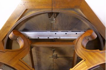 中古　美品　DREXEL HERITAGE(ドレクセルヘリテイジ)　ESPERANTO(エスペラント)　八角形天板がお洒落なエクステンションテーブル(ダイニングテーブル、食卓、4人掛け、6人掛け、ドローリーフテーブル、オクタゴンテーブル)(R-074480)