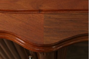 和製ビンテージ　未使用　展示品　花梨(カリン)材　堂々とした佇まいが魅力的なサイドボード(サイドキャビネット、リビングボード、テレビ台、テレビボード、収納棚、戸棚、ヴィンテージ)(定価約90万円)(R-074506)