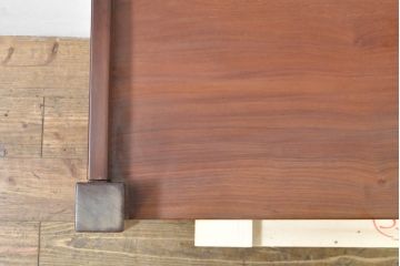 和製ビンテージ　未使用　展示品　花梨(カリン)材　落ち着いた佇まいが魅力的な置き床(置床、収納棚、戸棚、飾り棚、ローボード、テレビ台、テレビボード、ヴィンテージ)(R-074507)