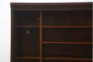 和製ビンテージ　北海道民芸家具　深みのある色合いが魅力の下駄箱(収納棚、戸棚、靴箱、ヴィンテージ)(R-074517)