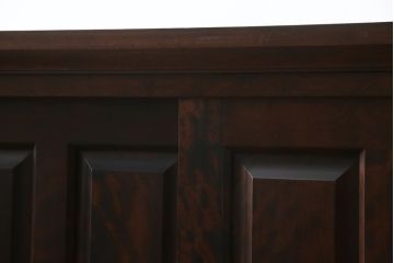 和製ビンテージ　北海道民芸家具　深みのある色合いが魅力の下駄箱(収納棚、戸棚、靴箱、ヴィンテージ)(R-074517)