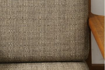 北欧ビンテージ　デンマークビンテージ　GETAMA(ゲタマ)　Hans J Wegner(ハンス・J・ウェグナー)　GE290　くつろぎの空間を演出するイージーチェア(椅子、イス、アームチェア、1P、一人掛けソファ、1人掛けソファ、ヴィンテージ)(R-074519)