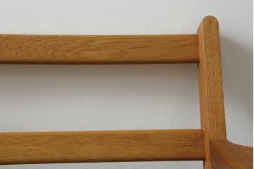 北欧ビンテージ　デンマークビンテージ　GETAMA(ゲタマ)　Hans J Wegner(ハンス・J・ウェグナー)　GE290　くつろぎの空間を演出するイージーチェア(椅子、イス、アームチェア、1P、一人掛けソファ、1人掛けソファ、ヴィンテージ)(R-074519)