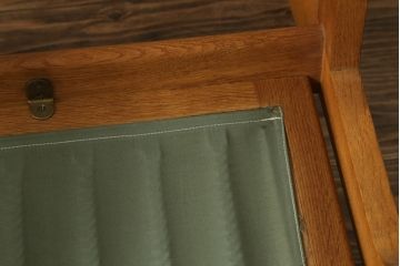 北欧ビンテージ　デンマークビンテージ　GETAMA(ゲタマ)　Hans J Wegner(ハンス・J・ウェグナー)　GE290　くつろぎの空間を演出するイージーチェア(椅子、イス、アームチェア、1P、一人掛けソファ、1人掛けソファ、ヴィンテージ)(R-074519)