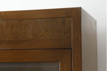 中古　カリモク家具(karimoku)　domani(ドマーニ)　Morganton(モーガントン)　シンプルなデザインが魅力的なキャビネット(飾り棚、陳列棚、収納棚、食器棚、テレビ台、 テレビボード)(R-074522)