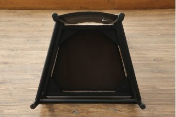 中古　展示品　美品　Cassina(カッシーナ)　292　HILL HOUSE,1(ヒルハウス1)　CHARLES RENNIE MACKINTOSH(チャールズ・レニー・マッキントッシュ)　スタイリッシュでモダンなデザインが格好良いラダーバックチェア(椅子、イス、ダイニングチェア)(定価約47万3千円)(R-074544)