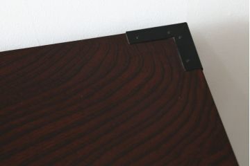 中古　美品　仙台民芸箪笥(仙台箪笥)　落ち着いた色味と美しい杢目が目を惹く漆塗りの衣装箪笥(引き出し、チェスト、和たんす、収納箪笥)(R-074554)