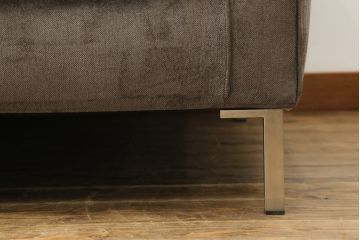 中古　2020年購入　ACTUS(アクタス)取扱い　eilersen(アイラーセン) GROUP-E MELLOW(メロー)　ストリームラインソファ(STREAMLINE SOFA)　シンプルモダンな佇まいが魅力のヘッドレスト付き2人掛けソファとオットマンのセット(二人掛け、2P、フットスツール、北欧)(定価約68万円)(R-074560)