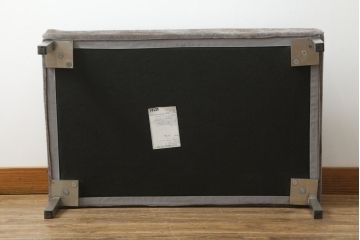 中古　2020年購入　ACTUS(アクタス)取扱い　eilersen(アイラーセン) GROUP-E MELLOW(メロー)　ストリームラインソファ(STREAMLINE SOFA)　シンプルモダンな佇まいが魅力のヘッドレスト付き2人掛けソファとオットマンのセット(二人掛け、2P、フットスツール、北欧)(定価約68万円)(R-074560)