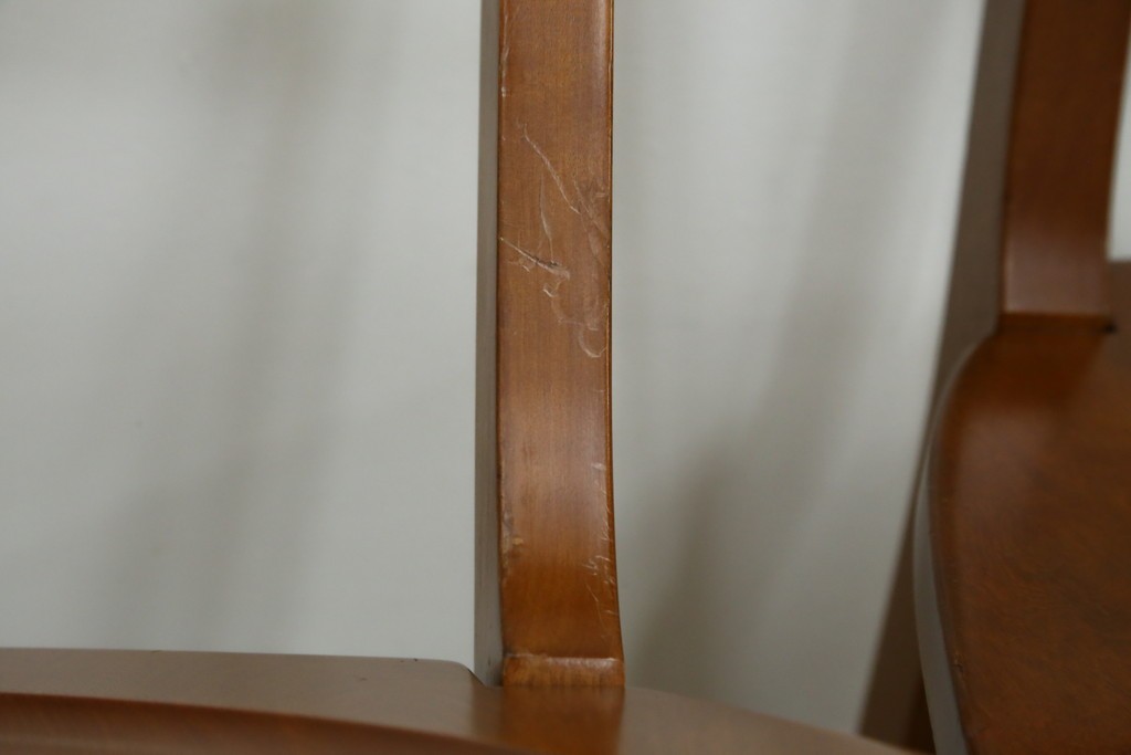 中古　横浜クラシック家具ダニエル(Daniel)　アーリーアメリカン　A-509　ダイニングチェア3脚セット　定価(3脚合計)約30万円　(R-074563)