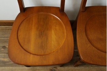 中古　横浜クラシック家具ダニエル(Daniel)　アーリーアメリカン　A-509　ダイニングチェア3脚セット　定価(3脚合計)約30万円　(R-074563)