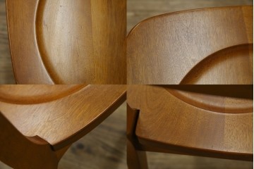 中古　横浜クラシック家具ダニエル(Daniel)　アーリーアメリカン　A-509　ダイニングチェア3脚セット　定価(3脚合計)約30万円　(R-074563)