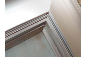 真作　京都　日本画家　井上富夫　「八仙花」(紫陽花、共シール、絵画、額装、箱付き)(R-074568)