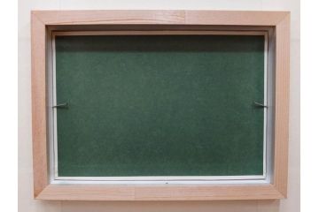 真作　京都　日本画家　井上富夫　「八仙花」(紫陽花、共シール、絵画、額装、箱付き)(R-074568)
