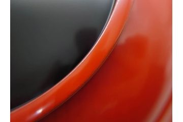 輪島塗　慶塚作　朱塗　約24cm　8寸　艶やかな漆塗りが美しい菓子器(漆器、菓子皿、箱付き、八寸)(R-074572)