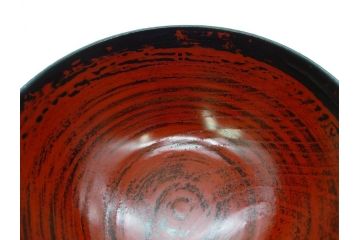 角偉三郎　内根来　5つ星　使い込むほどに深みが増す合鹿椀2客セット(汁椀、木製、漆器、漆芸、お椀、五ツ星、共箱付き、和食器)(R-074574)
