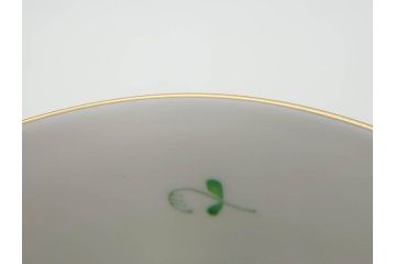 ヘレンド　ハンガリー　HEREND HVNGARY　アポニー・グリーン　優雅なひとときを演出してくれるミッドマグ2客セット(ペアセット、マグカップ、HUNGARY、洋食器)(R-074576)