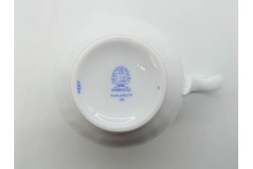 ヘレンド　ハンガリー　HEREND HVNGARY　アポニー・グリーン　優雅なひとときを演出してくれるミッドマグ2客セット(ペアセット、マグカップ、HUNGARY、洋食器)(R-074576)