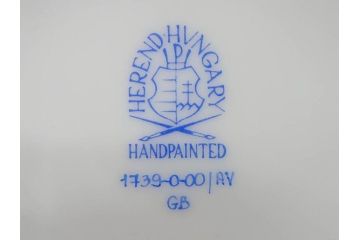 ヘレンド　ハンガリー　HEREND HVNGARY　アポニー・グリーン　優雅なひとときを演出してくれるミッドマグ2客セット(ペアセット、マグカップ、HUNGARY、洋食器)(R-074576)