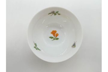 フランス　HERMES(エルメス)　トゥカン/アフリカ/ナイルの庭/シエスタ　それぞれ華やかなデザインが素敵なアジアンティーカップ&ソーサー5客セット(Toucans/AFRiCA/nile/Siesta、湯呑み、湯のみ、蓋付き、C&S、洋食器)(R-074582)