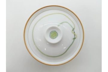 フランス　HERMES(エルメス)　トゥカン/アフリカ/ナイルの庭/シエスタ　それぞれ華やかなデザインが素敵なアジアンティーカップ&ソーサー5客セット(Toucans/AFRiCA/nile/Siesta、湯呑み、湯のみ、蓋付き、C&S、洋食器)(R-074582)
