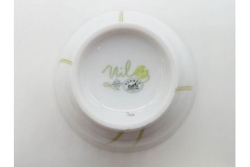 フランス　HERMES(エルメス)　トゥカン/アフリカ/ナイルの庭/シエスタ　それぞれ華やかなデザインが素敵なアジアンティーカップ&ソーサー5客セット(Toucans/AFRiCA/nile/Siesta、湯呑み、湯のみ、蓋付き、C&S、洋食器)(R-074582)