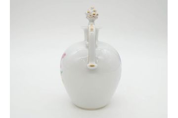 ドイツ　マイセン　Meissen　フラワー　多彩な花たちが華やぎをもたらしてくれるリキュールセット(花、ボトル、トレイ、トレー、カップ6客、酒器、洋食器)(R-074583)
