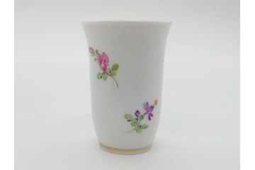 ドイツ　マイセン　Meissen　フラワー　多彩な花たちが華やぎをもたらしてくれるリキュールセット(花、ボトル、トレイ、トレー、カップ6客、酒器、洋食器)(R-074583)