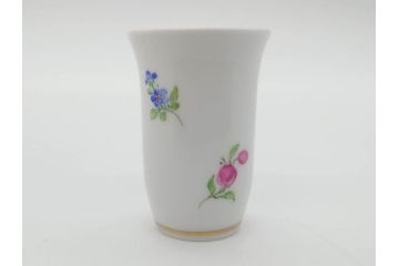 ドイツ　マイセン　Meissen　フラワー　多彩な花たちが華やぎをもたらしてくれるリキュールセット(花、ボトル、トレイ、トレー、カップ6客、酒器、洋食器)(R-074583)