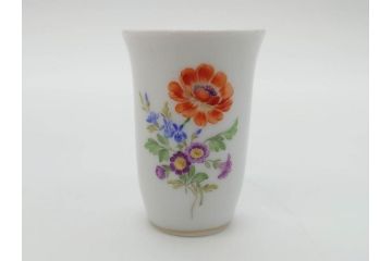 ドイツ　マイセン　Meissen　フラワー　多彩な花たちが華やぎをもたらしてくれるリキュールセット(花、ボトル、トレイ、トレー、カップ6客、酒器、洋食器)(R-074583)