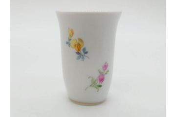 ドイツ　マイセン　Meissen　フラワー　多彩な花たちが華やぎをもたらしてくれるリキュールセット(花、ボトル、トレイ、トレー、カップ6客、酒器、洋食器)(R-074583)