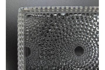 アンティーク　1933〜1951年頃　レア　ルネ・ラリック(R.LALIQUE)　ローレンス(Laurens)　繊細なデザインがエレガントな雰囲気溢れるシガレットケース(ボックス、たばこ(タバコ)箱、小物入れ、アクセサリートレイ、ガラス)(R-074585)