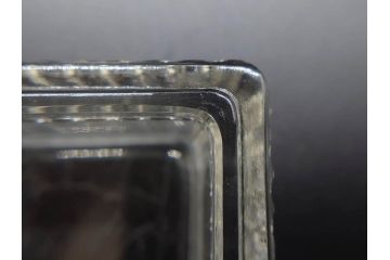 アンティーク　1933〜1951年頃　レア　ルネ・ラリック(R.LALIQUE)　ローレンス(Laurens)　繊細なデザインがエレガントな雰囲気溢れるシガレットケース(ボックス、たばこ(タバコ)箱、小物入れ、アクセサリートレイ、ガラス)(R-074585)